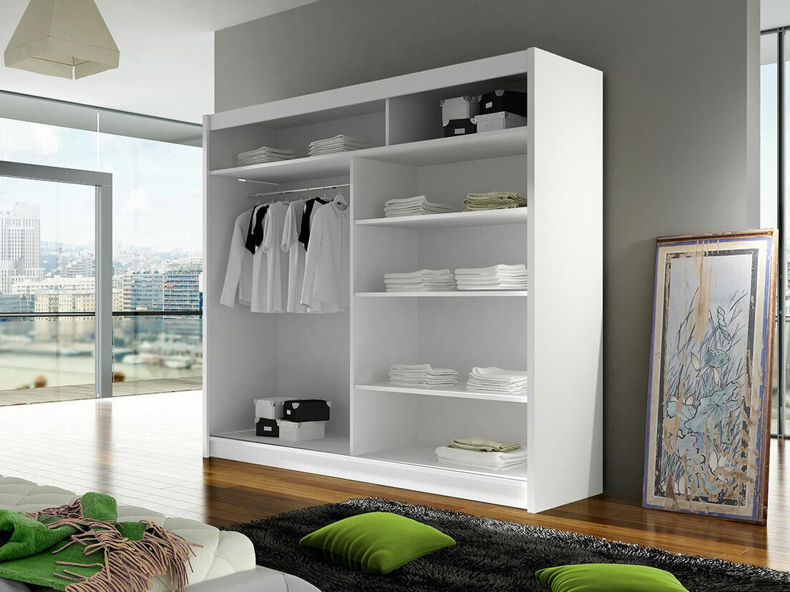 Шкаф Closico 142 (Белый + Artisan дуб)