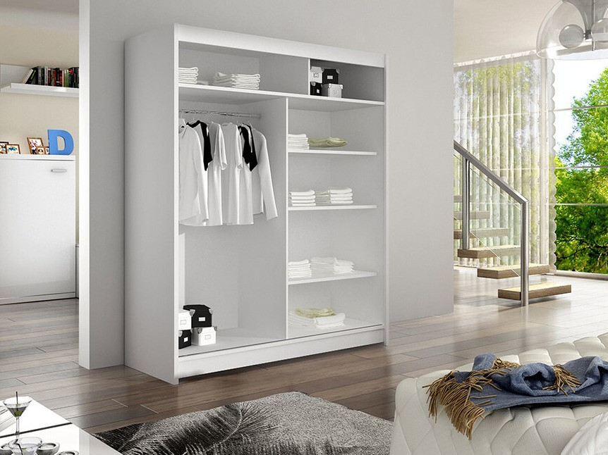 Шкаф Closico 143 (Чёрный + Artisan дуб)