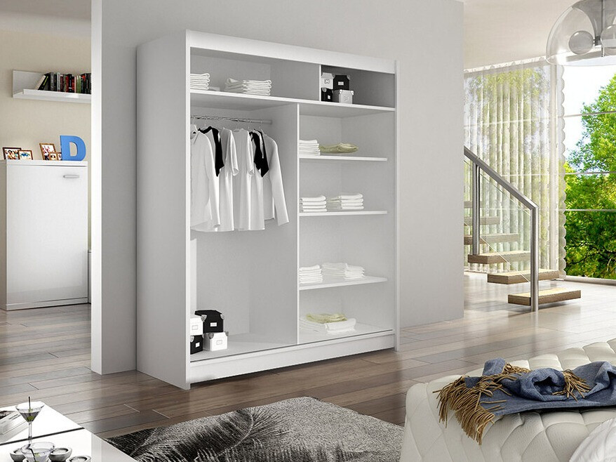 Шкаф Closico 145 (Чёрный + Artisan дуб)