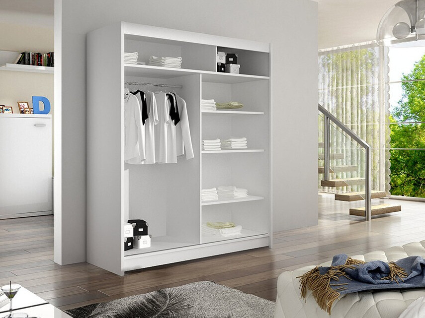 Шкаф Closico 146 (Чёрный + Artisan дуб)