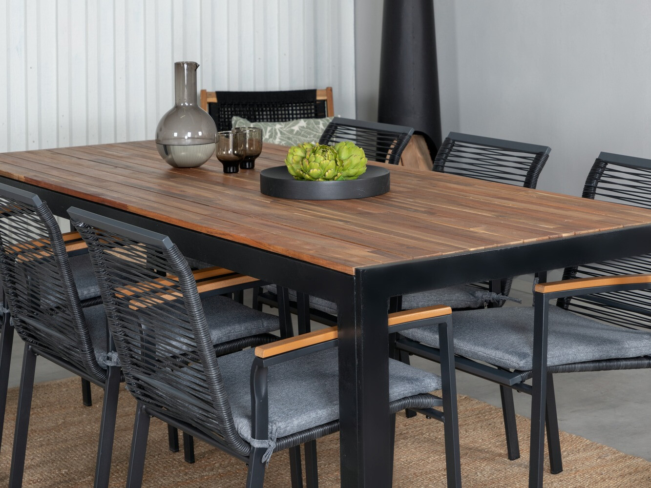 Стол и стулья Dallas 1059