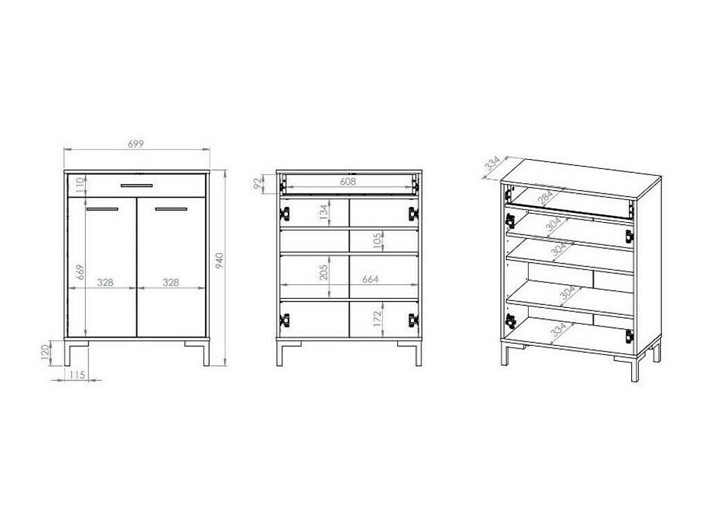 Priekšnama komplekts Larnolo 108