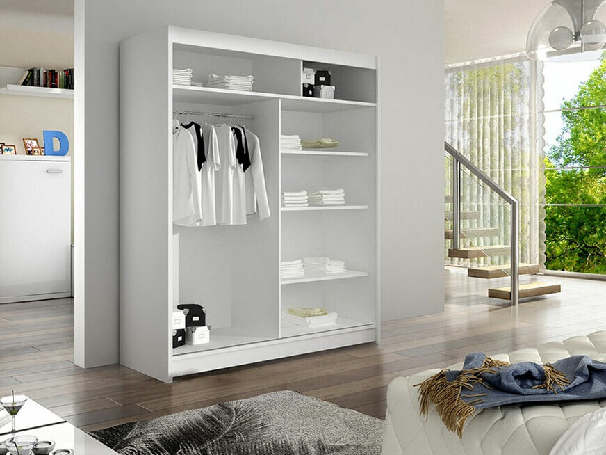 Шкаф Closico 147 (Чёрный + Artisan дуб)