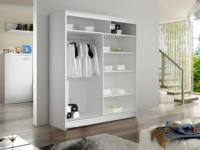 Шкаф Closico 151 (Чёрный + Artisan дуб)