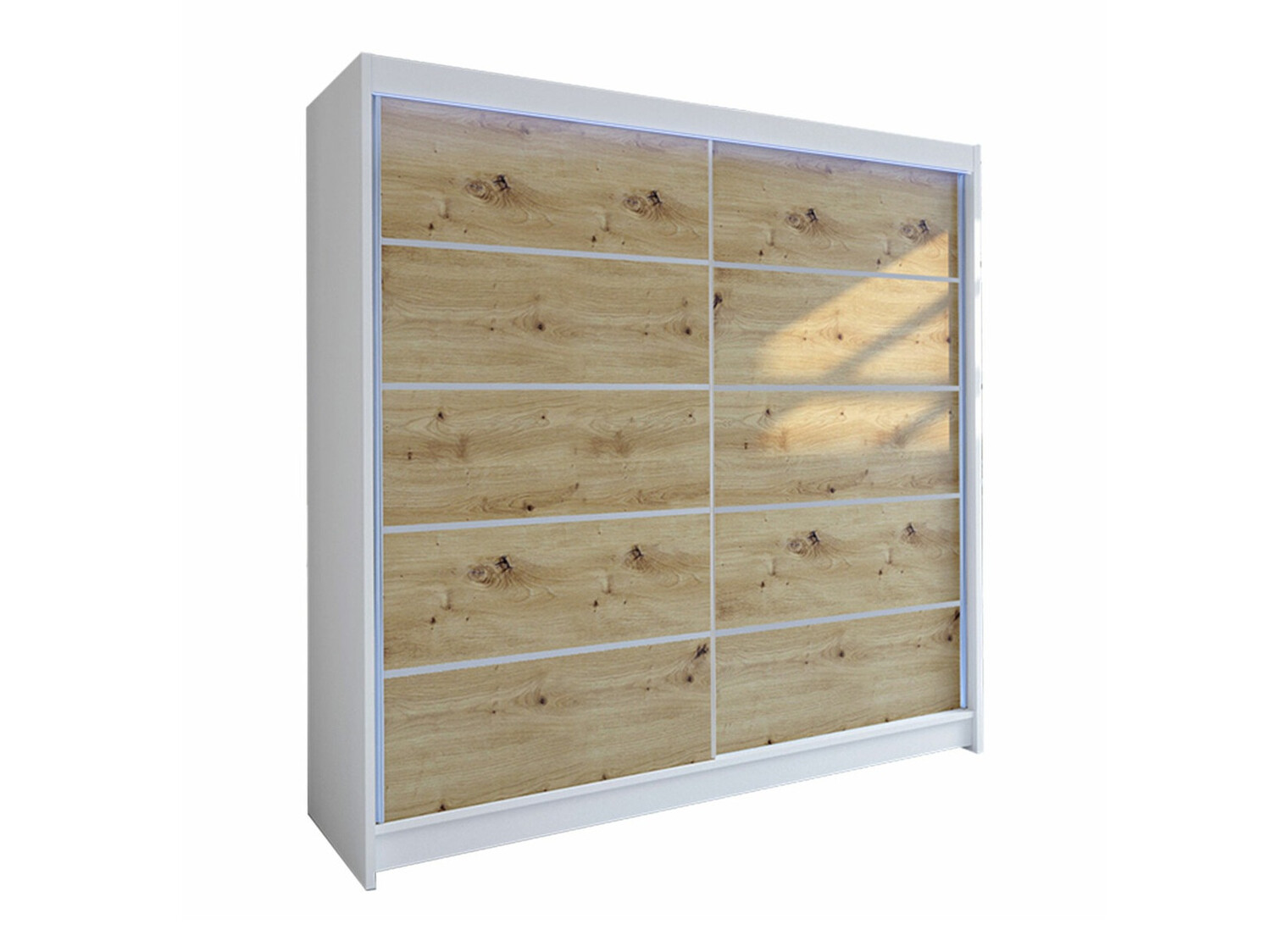 Шкаф Closico 153 (Белый + Artisan дуб)