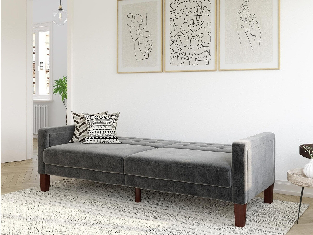 Диван-кровать Tulsa 128 (Серый)