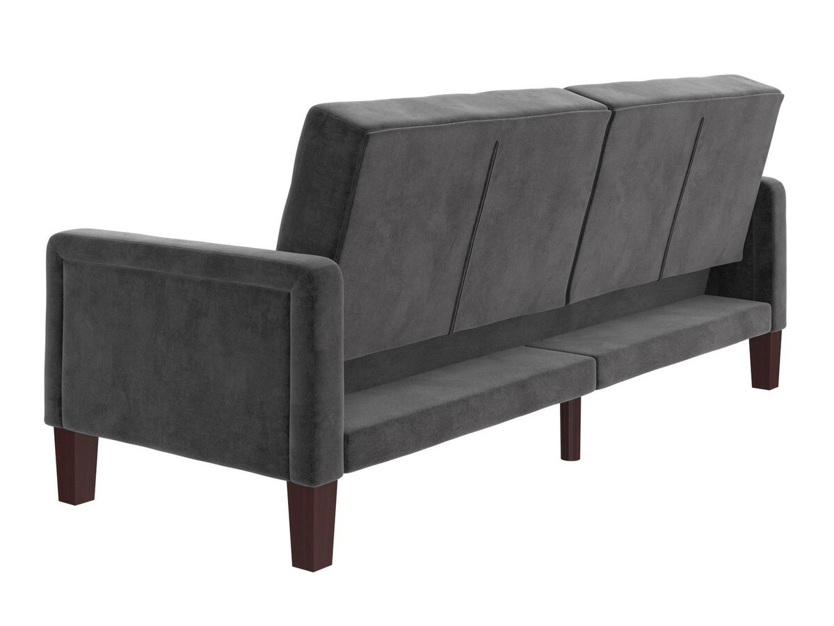 Dīvāns gulta Tulsa 128 (Pelēks)