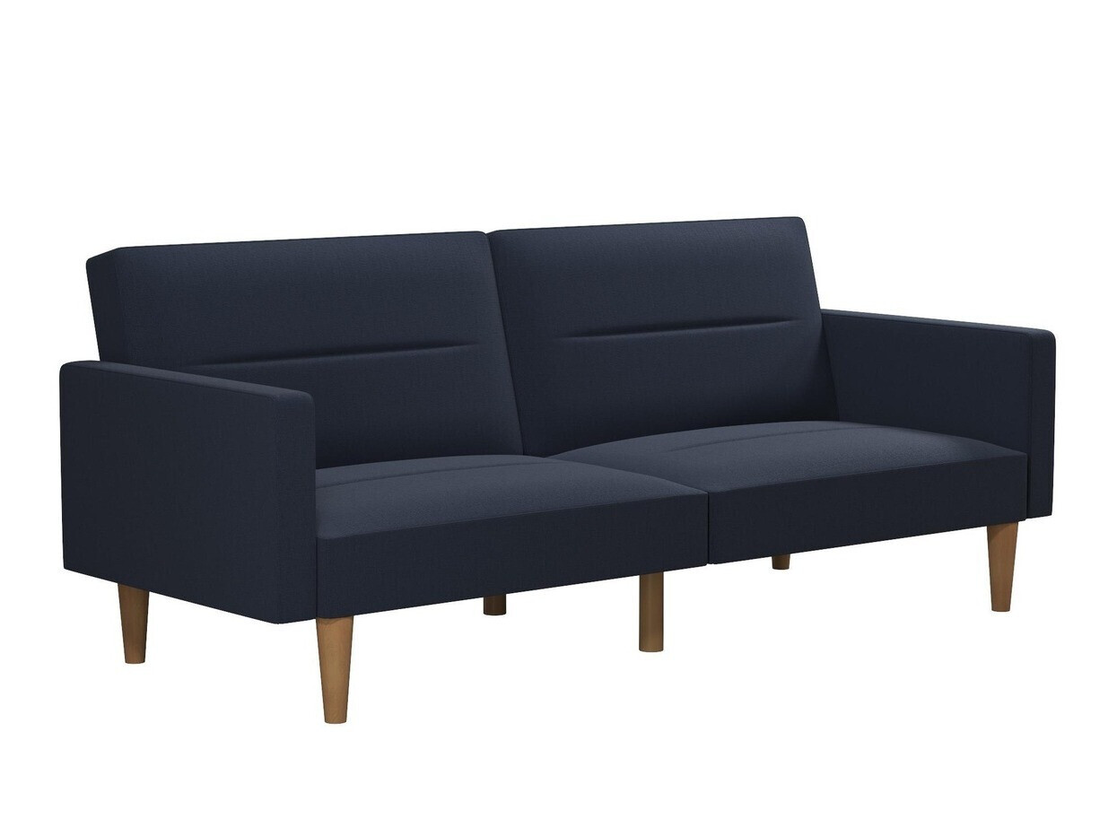 Dīvāns gulta Tulsa 364 (Tumši zils)