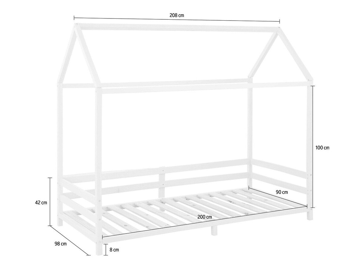 Кровать Denton 128 (Белый)