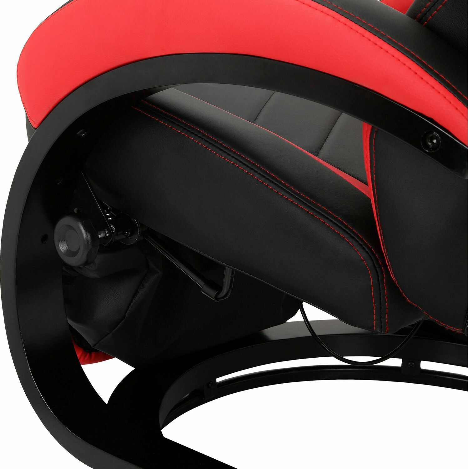 Игровое кресло Denton 586 (Чёрный + Красный)