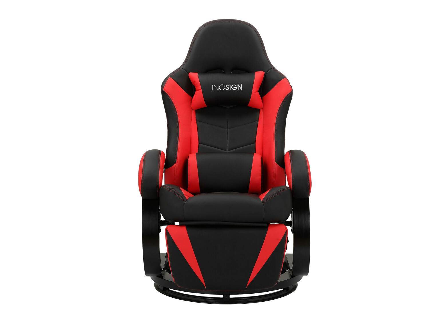 Игровое кресло Denton 586 (Чёрный + Красный)