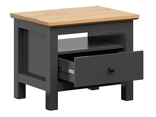 Guļamistabas komplekts Sordoro 123 (Grafīts + Artisan ozols)