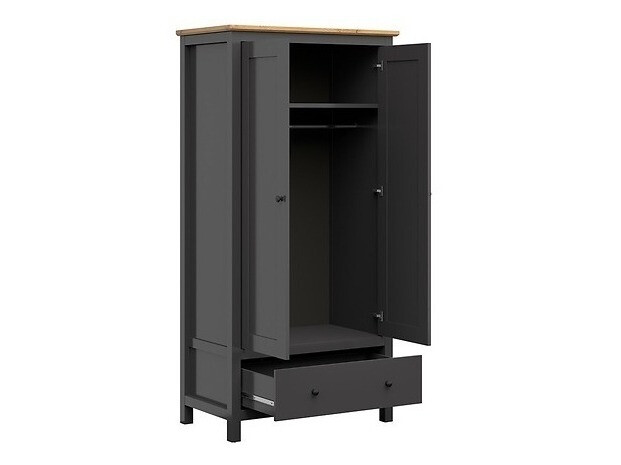 Guļamistabas komplekts Sordoro 123 (Grafīts + Artisan ozols)