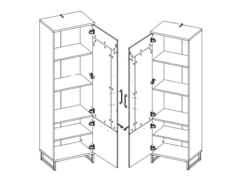 Стеллаж Nucala 106
