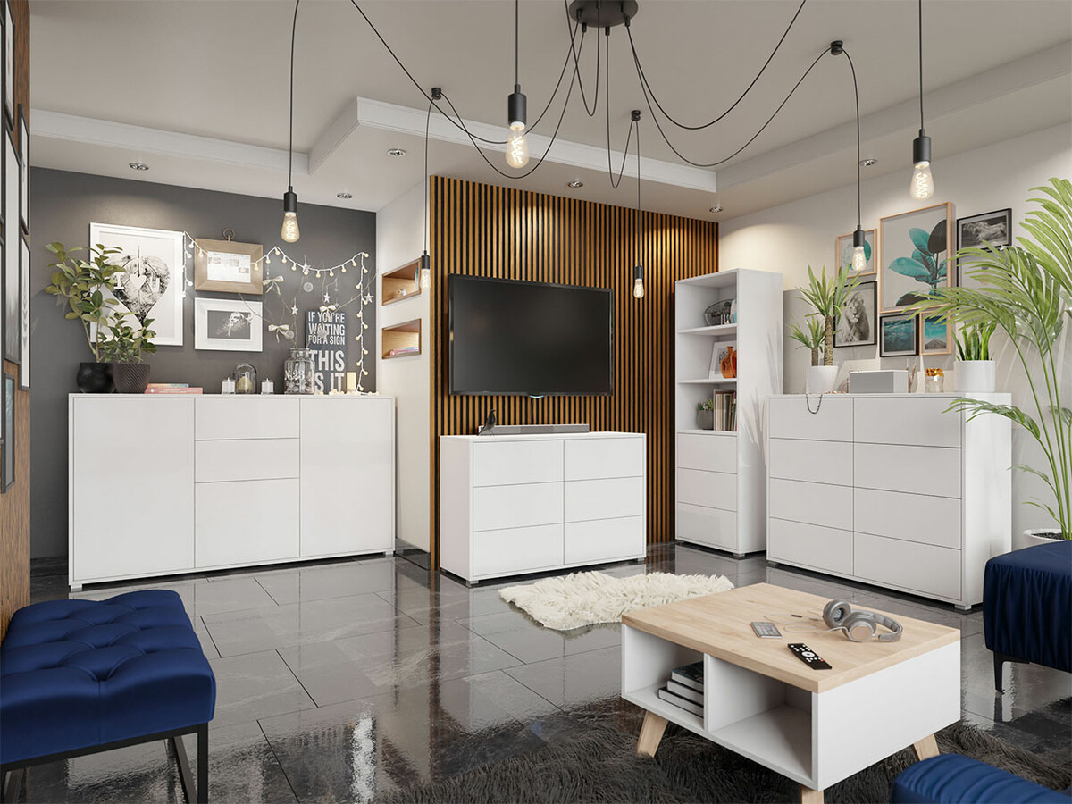 Kumode Comfivo Tutela III (Balts)