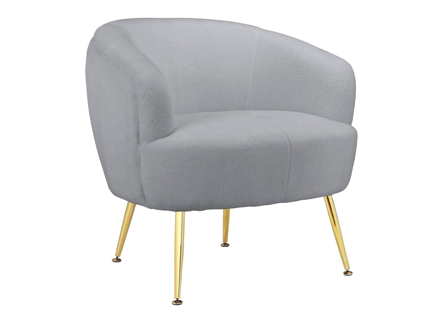 Кресло Denton 233 (Серый + Золотой)