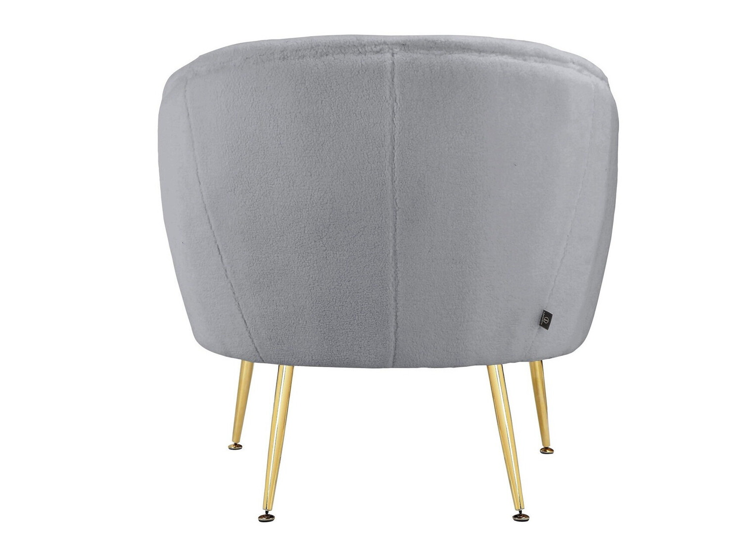 Кресло Denton 233 (Серый + Золотой)