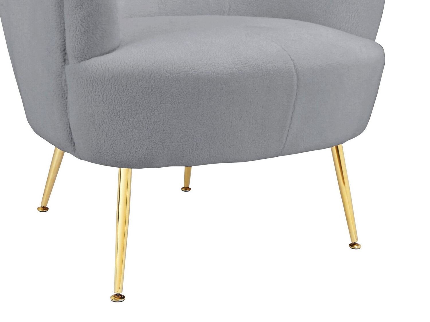 Кресло Denton 233 (Серый + Золотой)