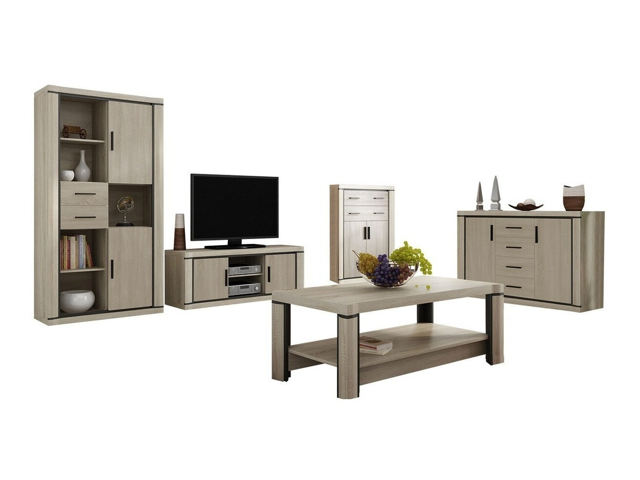 Набор для гостиной Lorelie 124 (Сонома Дуб)