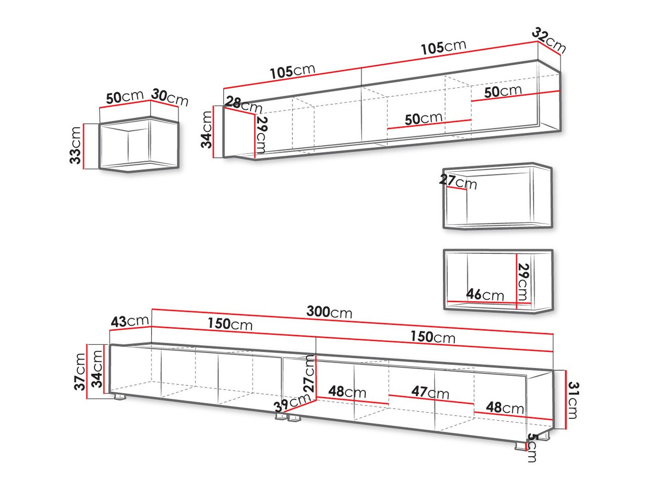 Viesistabas komplekts Tivdalu 151 (Balts + Glancēts balts + Zeltains ozols)