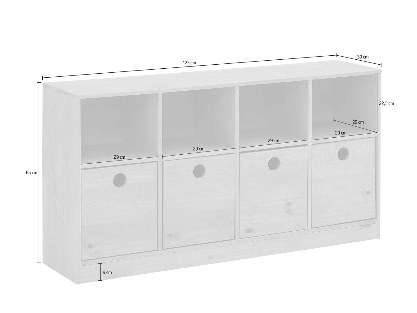 Набор для детской комнаты Ruvfiva 123 (Серый)