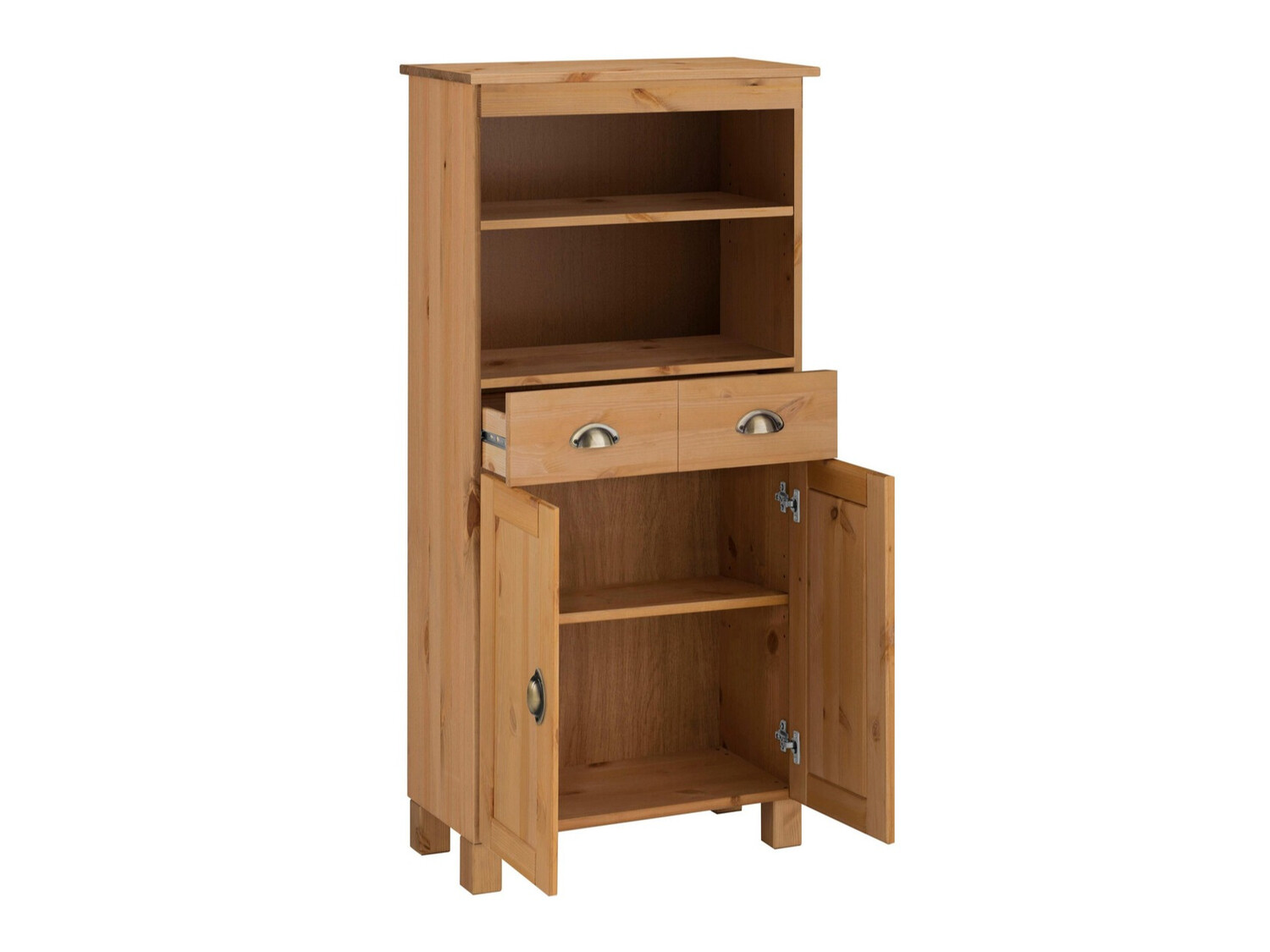 Stāvošs vannas skapītis Serelbu 105 (Gaiši brūns)