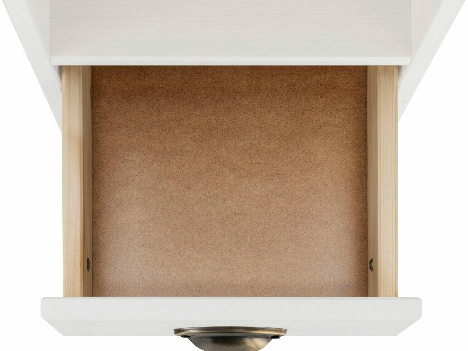 Stāvošs vannas skapītis Serelbu 107 (Balts + Gaiši brūns)