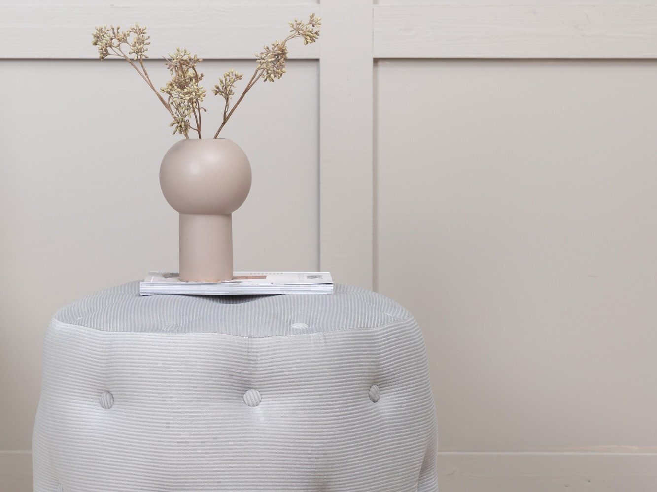 Пуф Dallas 2915 (Светло-серый)