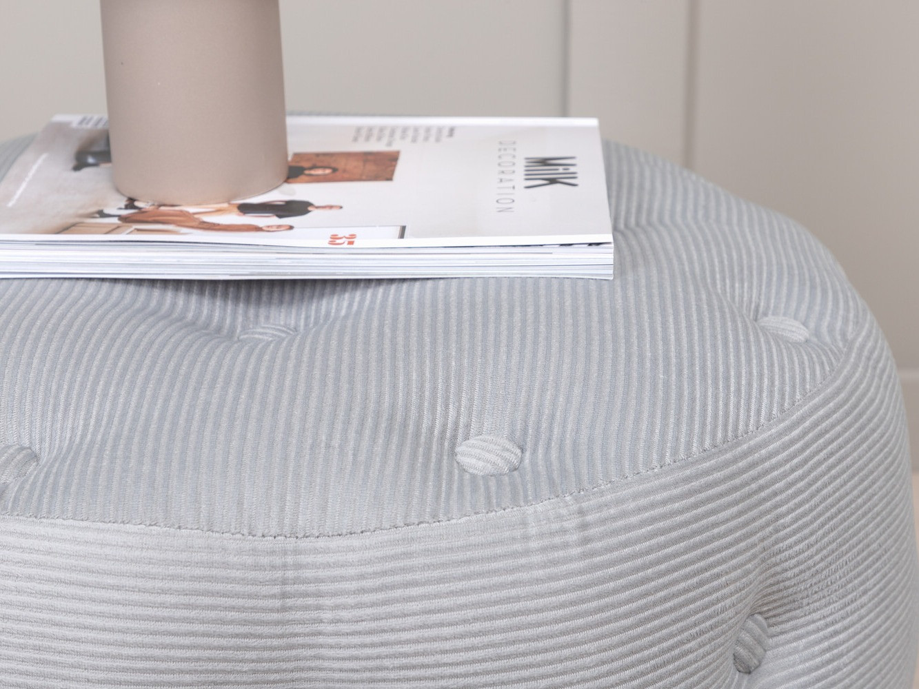 Пуф Dallas 2915 (Светло-серый)