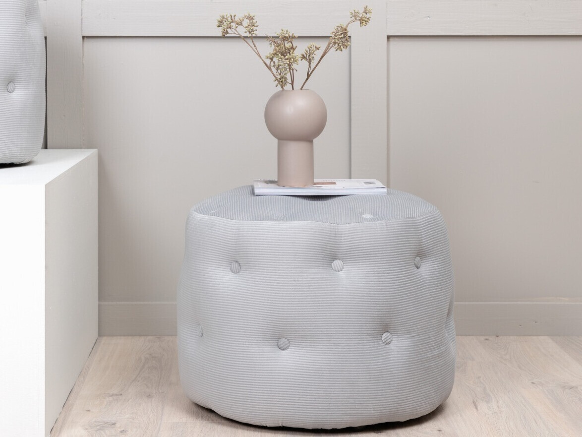 Pufs Dallas 2915 (Gaiši pelēks)