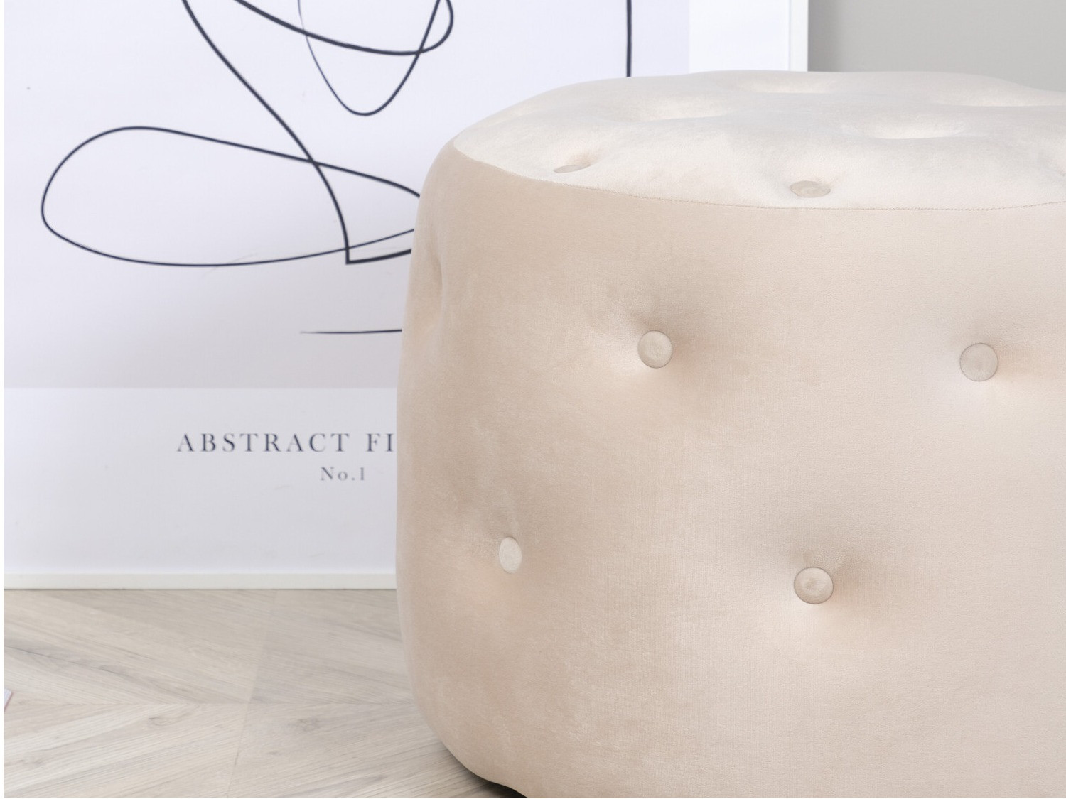 Pufs Dallas 2915 (Krēms)