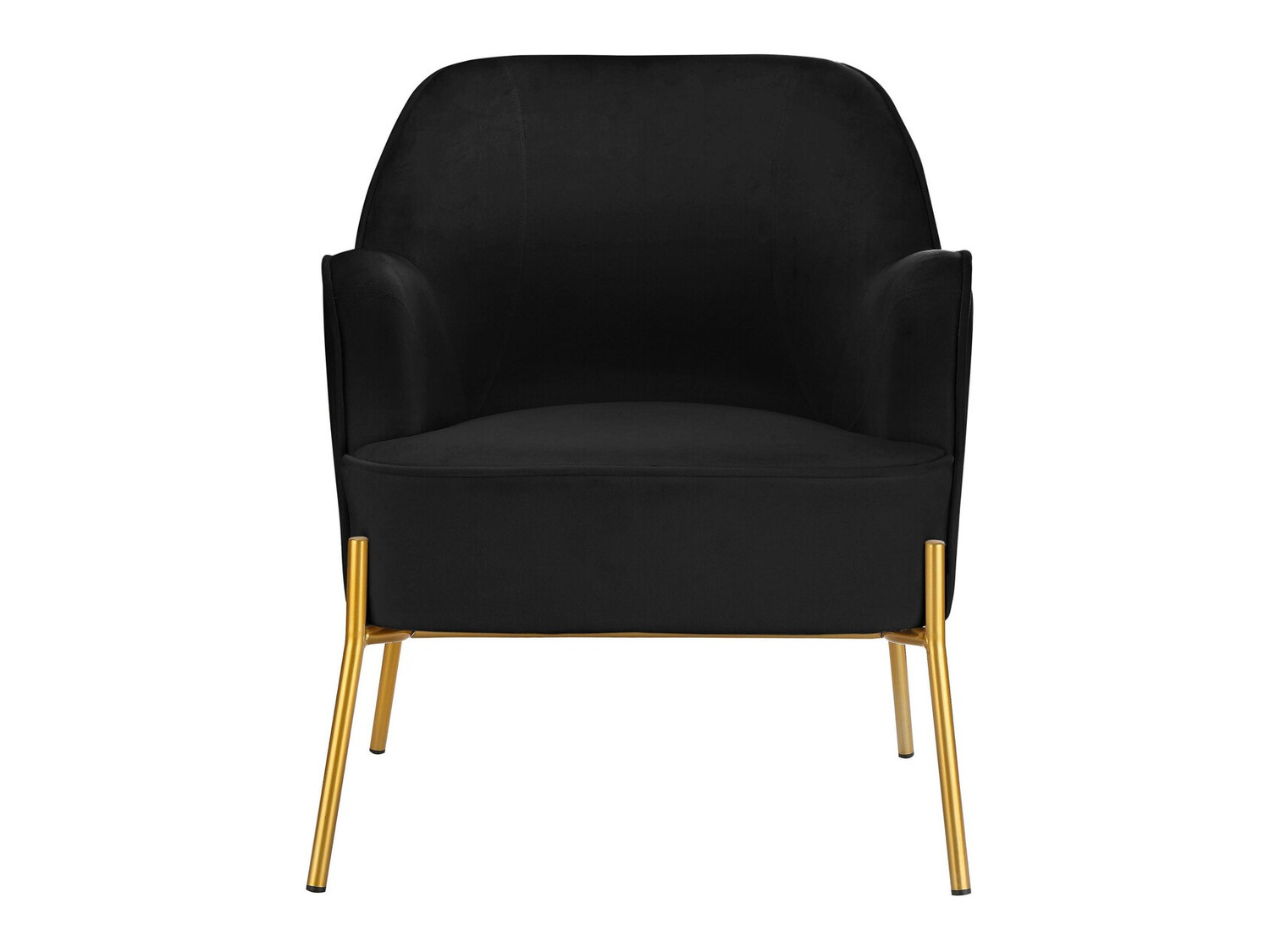 Кресло Denton 597 (Чёрный + Золотой)
