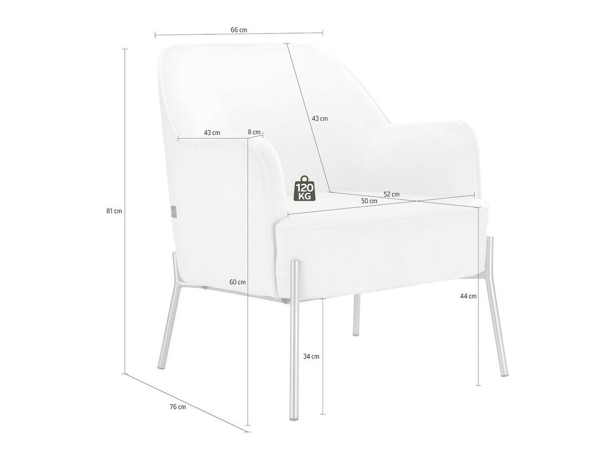 Krēsls Denton 597 (Zelta + Tumši tirkīza)