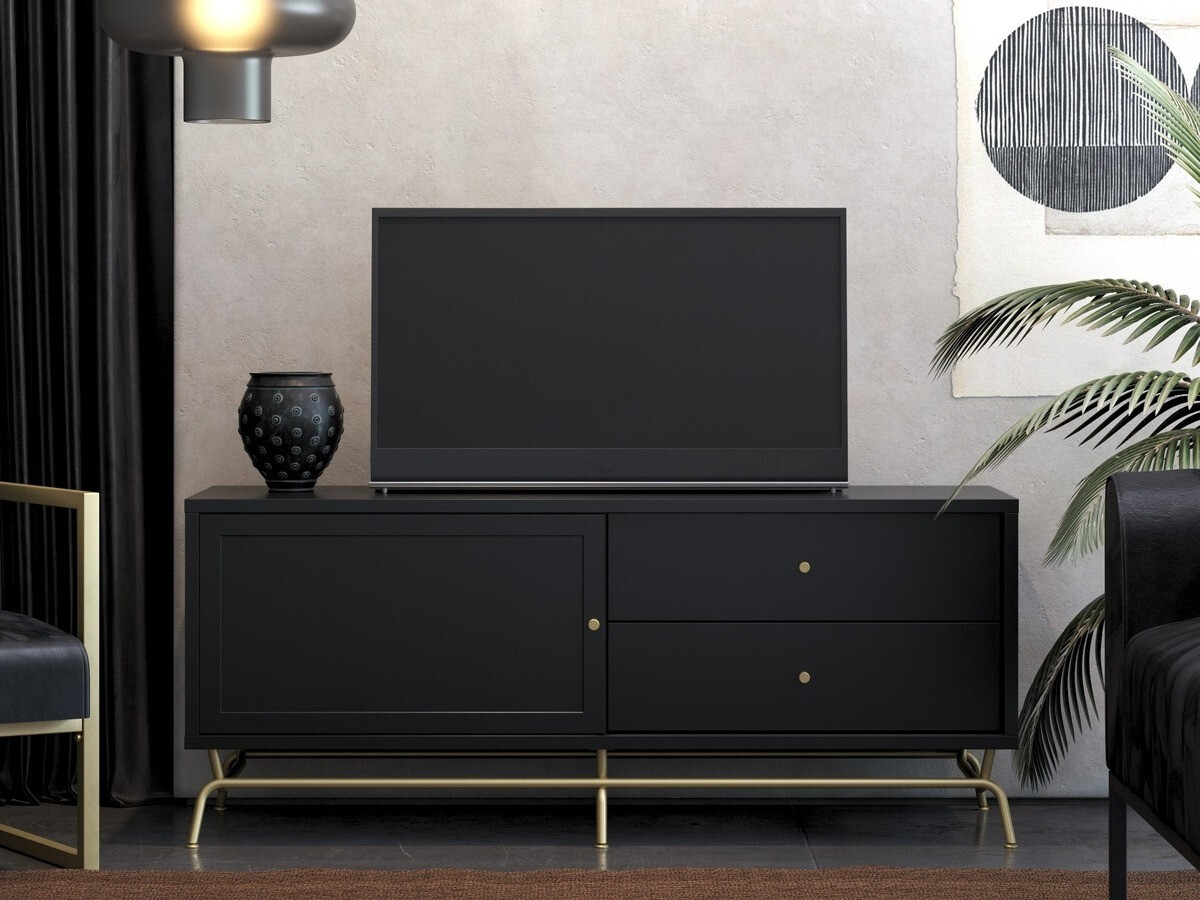 TV galds CosmoLiving by Cosmopolitan 106 (Melns)