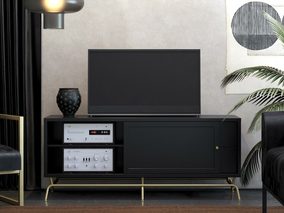 TV galds CosmoLiving by Cosmopolitan 106 (Melns)