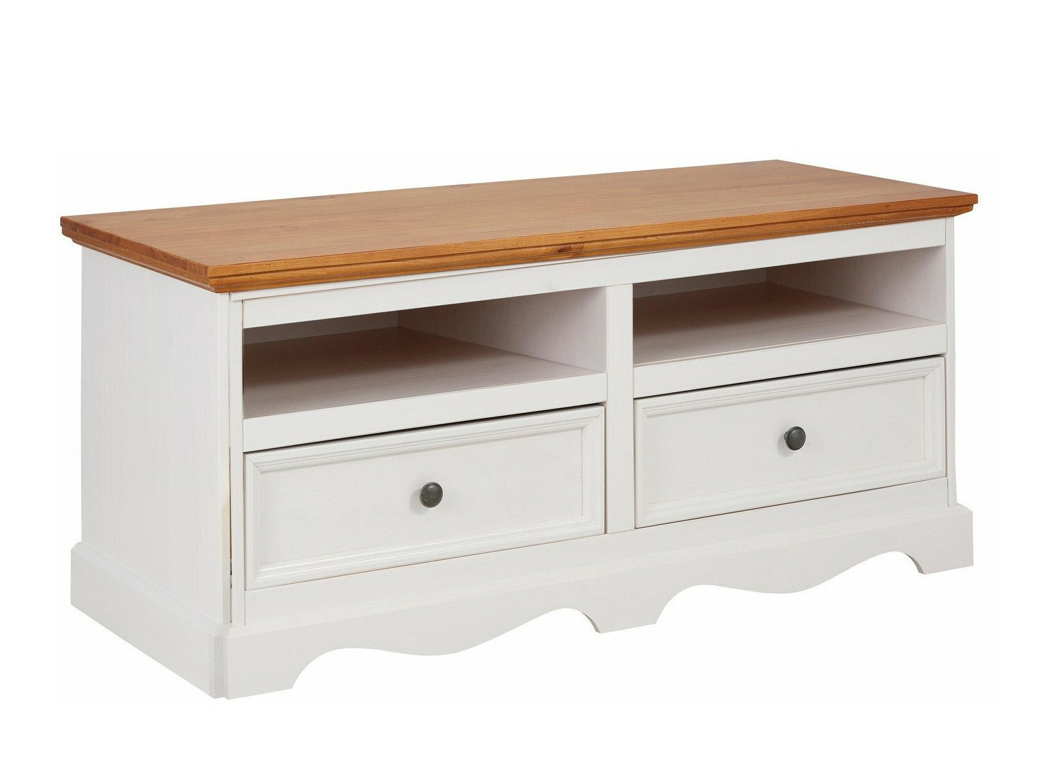 TV galds Fentivo 102 (Balts + Medus ozols)