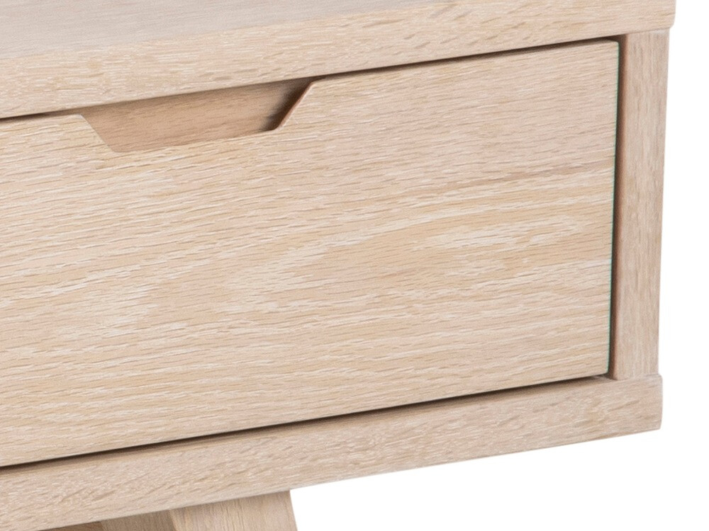 TV galds Norsica Albene 110 (Balināts ozols)