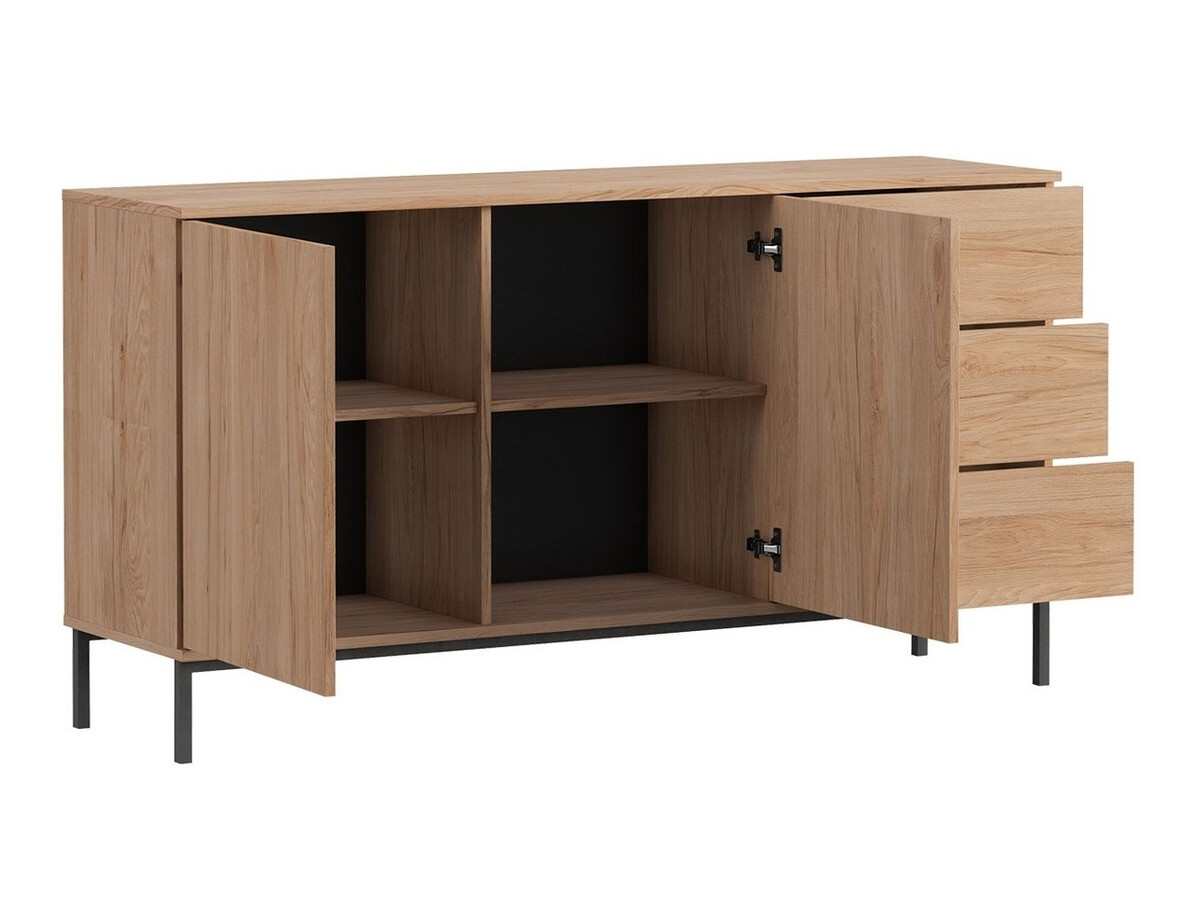 Viesistabas komplekts Lomsore 107 (Melns)