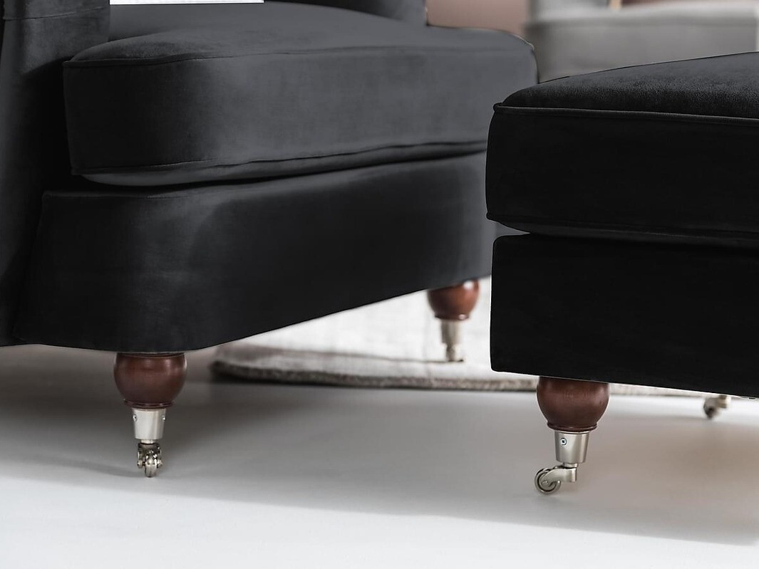 Chesterfield krēsls Bloomington Venveni 108 (Riviera 100)