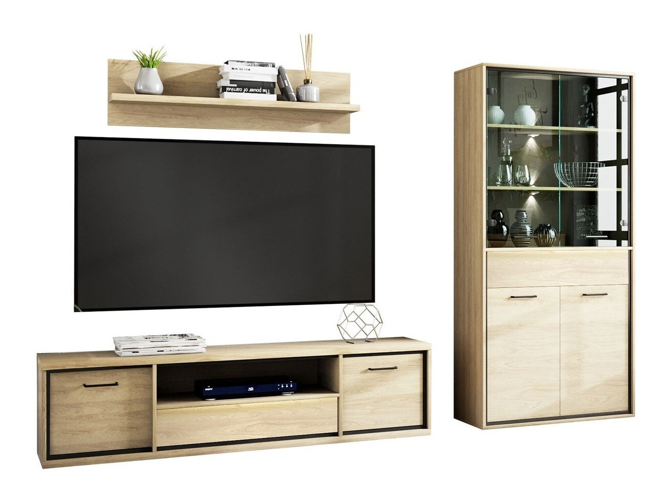 Набор для гостиной Etrmoni 119 (Светлое дерево)