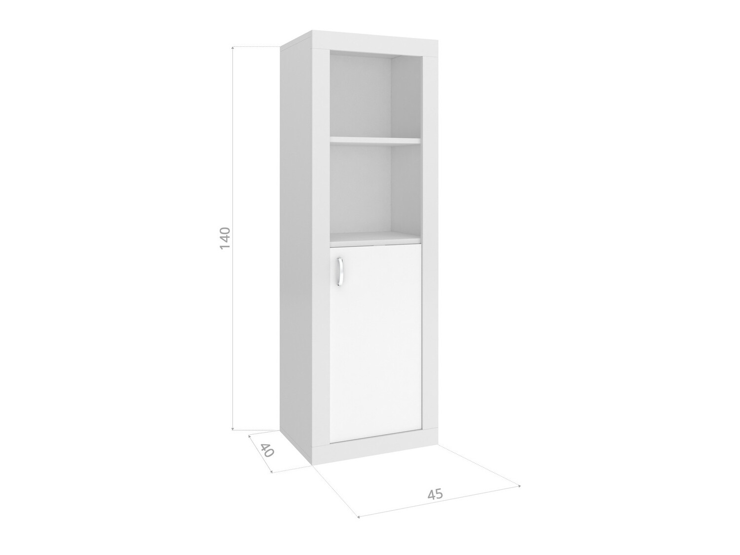 Стеллаж Tentive 105 (Белый)