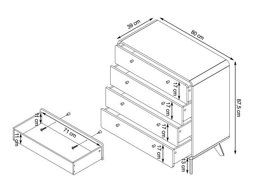 Viesistabas komplekts Elbtena 116