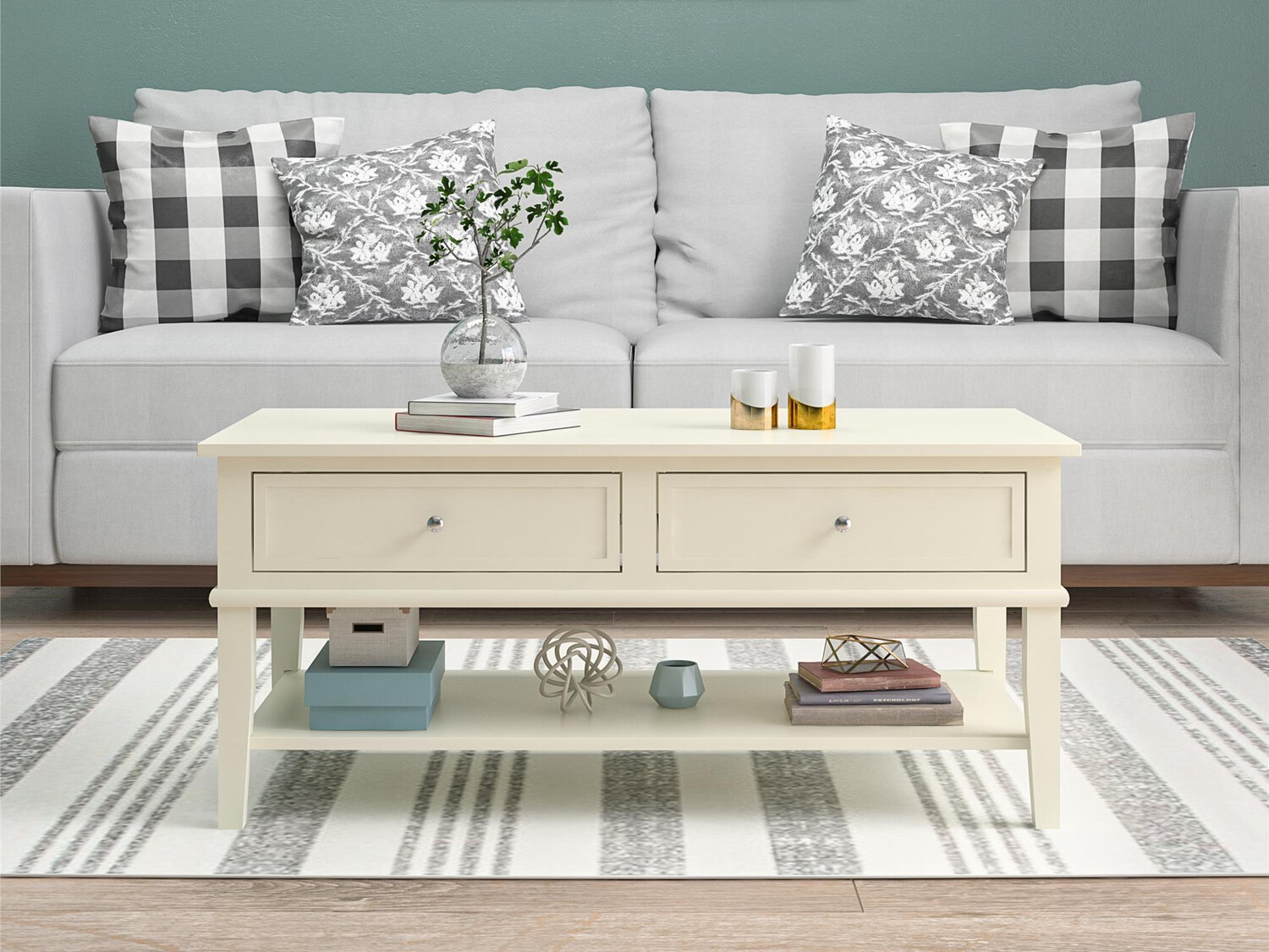 Журнальный столик Sonfivo 102 (Белый)