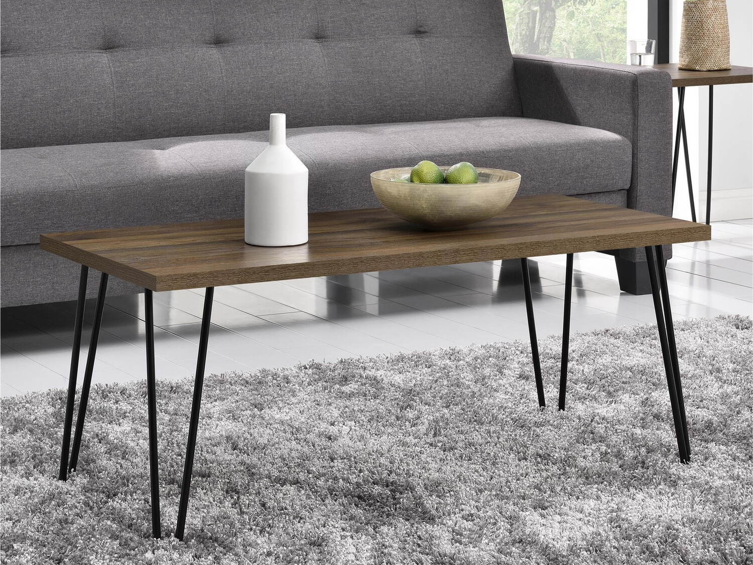 Žurnālu galdiņš Nutive 100 (Rieksts)