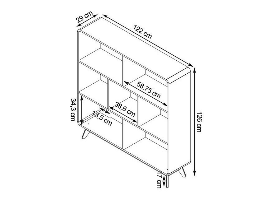 Набор для гостиной Elbtena 113 (Орех + Белый)