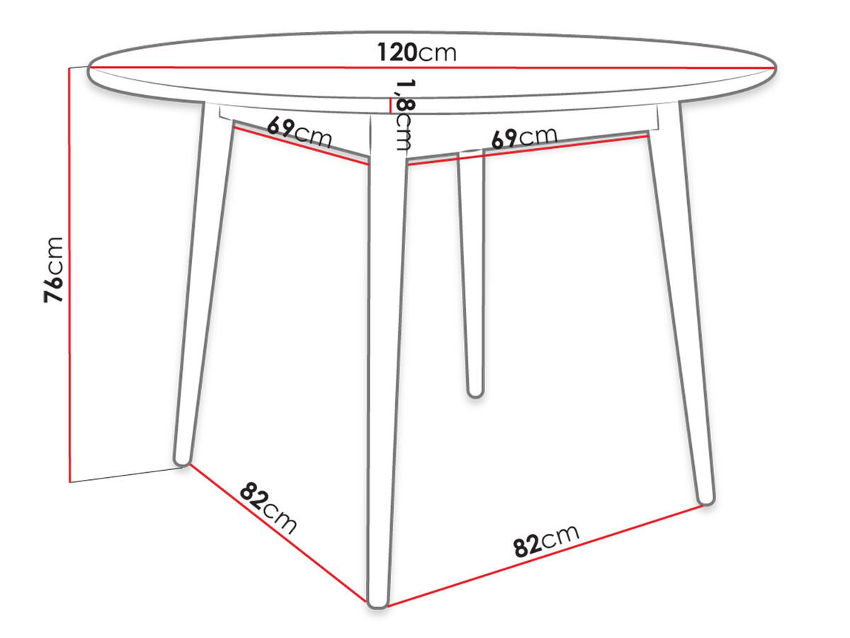 Cтол Racine 118 (Чёрный)