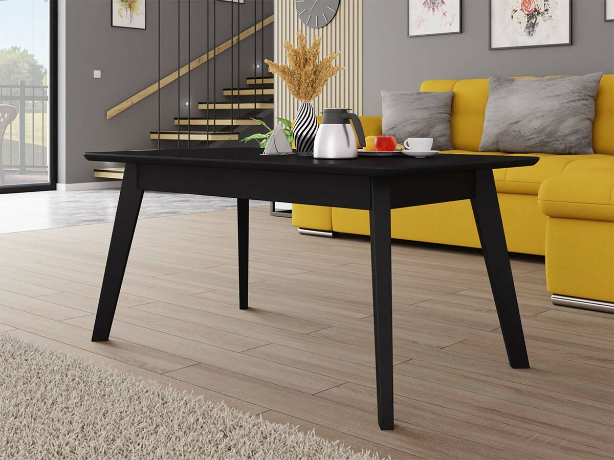 Žurnālu galdiņš Racine 116 (Melns)