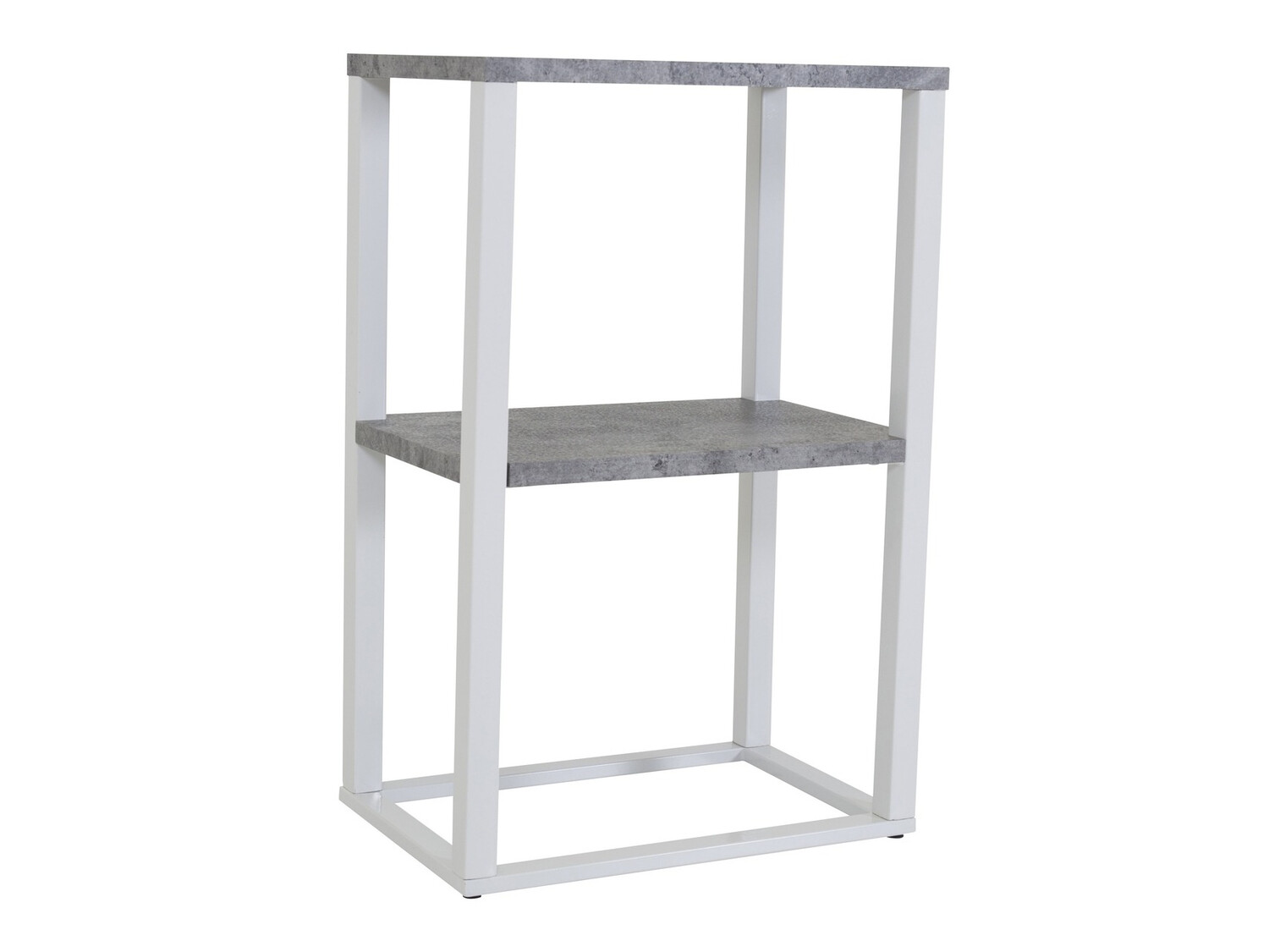 Kafijas galdiņš Dallas 260 (Betons + Balts)