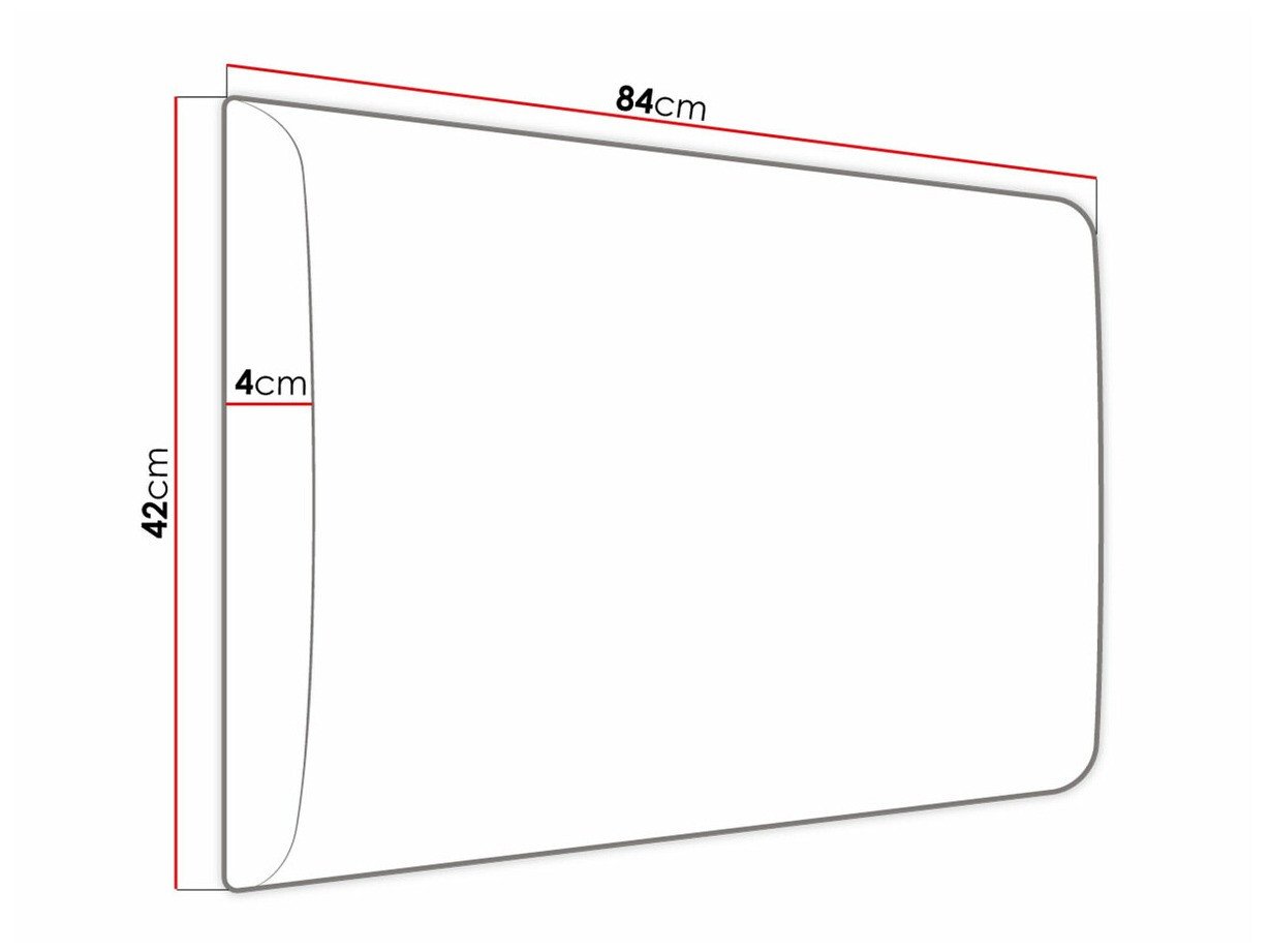 Mīksts sienas panelis Comfivo 412 (Manila 35) (84x42)