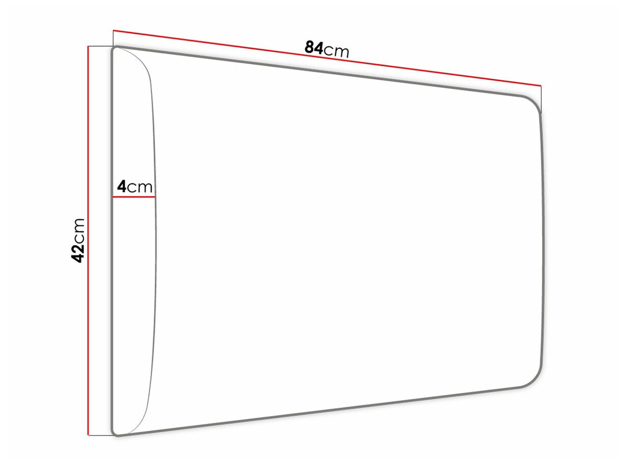 Mīksts sienas panelis Comfivo Ovis IX (Soft 011) (84x42)